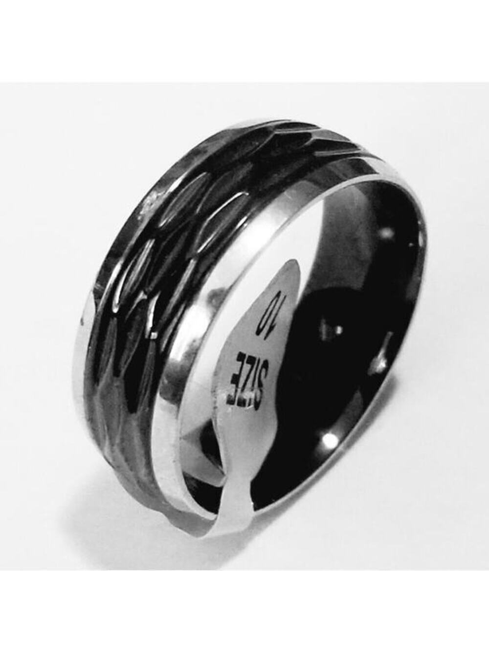 New‎ stainless steel ring size 12